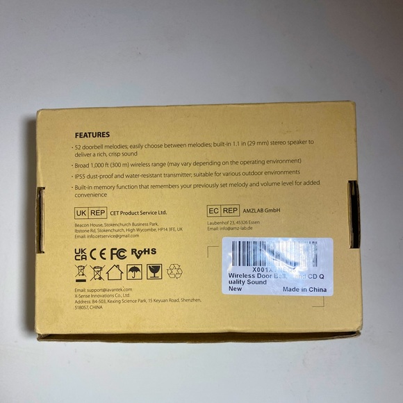 Wireless AVANTEK Doorbell kit - Picture 3 of 4